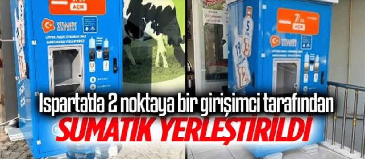 Isparta da 2 Noktaya Sumatik Yerleştirildi.